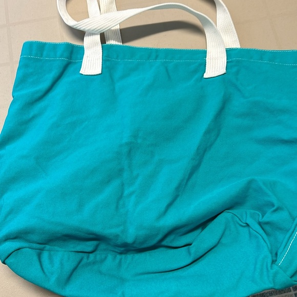 Turquoise beach bag - Picture 5 of 8